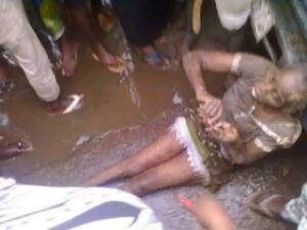 Flying Bird Turns To A Lady In Broad Day Light